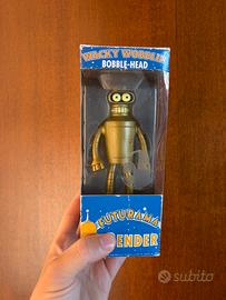 Funko Wacky Bobbler Bender Gold Futurama SDCC 2007