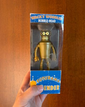Funko Wacky Bobbler Bender Gold Futurama SDCC 2007