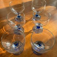 Coppe per il  gelato o la macedonia in vetro