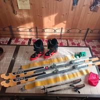 set scialpinismo sci+scarponi