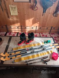 set scialpinismo sci+scarponi