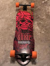 Longboard downhill skateboarding