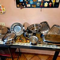 Batteria Pentole Serafino Zani per Richard Ginori