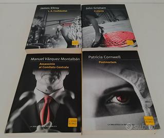 Lotto 4 Libri Romanzi Gialli Ellroy Grisham Cornwe