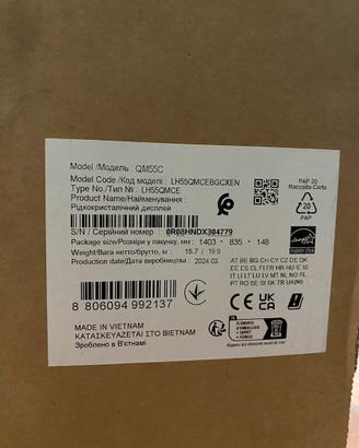 Monitor 55 pollici samsung