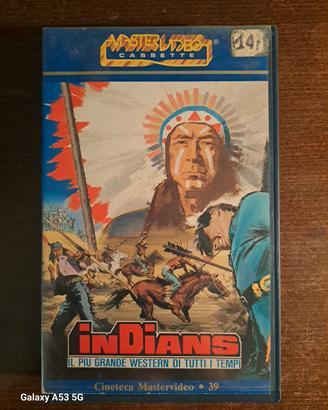 Vhs film originale Western Indians .