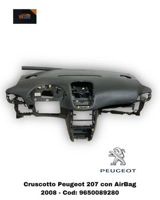 CRUSCOTTO COMPLETO DI AIRBAG PASSEGGERO PEUGEOT 20