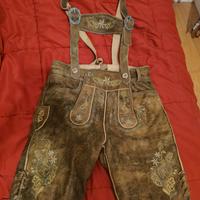 Lederhose Alpin deLuxe Taglia 48 (M)
