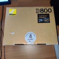 Nikon D800 fotocamera DSLR