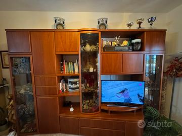 Soggiorno in legno