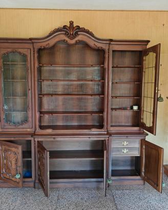 Credenza-vetrina da sala