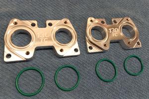 Flange carburatori Ritmo Abarth 130 TC