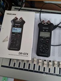 Tascam dr07x registratore digitale