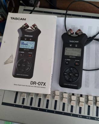 Tascam dr07x registratore digitale