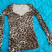 Maglia leopardata Tezenis