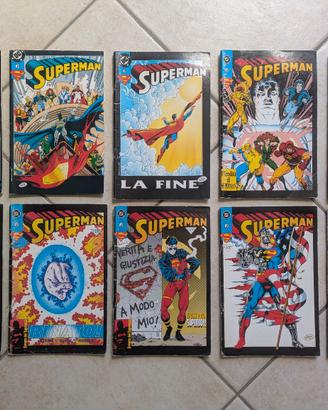 Fumetti Superman + Flash DC Comics Anni 90