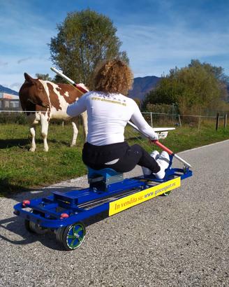 simulatore canoa da pista