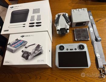 Dji mini 3 pro fly more combo + DJI RC + Filtri
