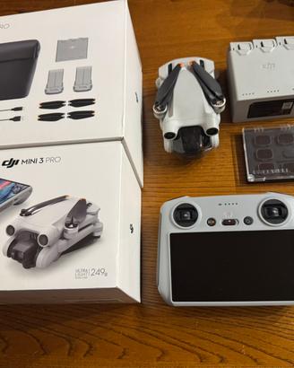 Dji mini 3 pro fly more combo + DJI RC + Filtri