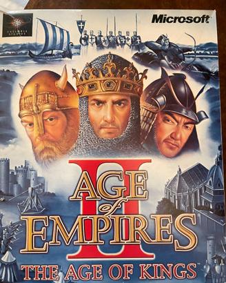 AGE OF EMPIRES 2 THE AGE OF KINGS Box PC - ITA