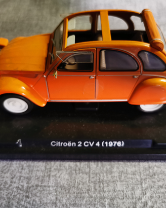 Citroen 2cv 4 scala 1:24 quattroruote c