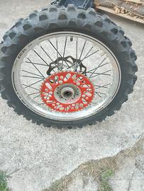ruota post completa ktm Husky Gas Gas