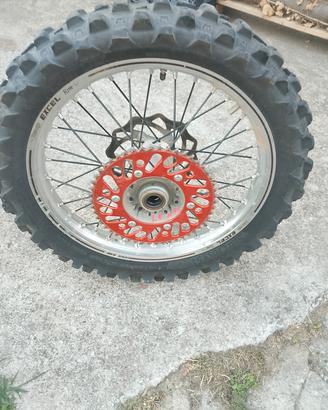 ruota post completa ktm Husky Gas Gas