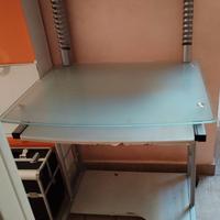 Mobiletto porta computer e stampante