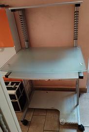 Mobiletto porta computer e stampante