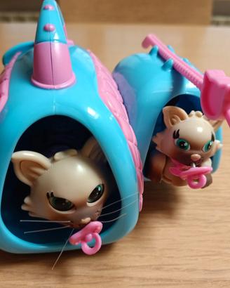 Pet parade family trasportino mamma e cucciolo gat