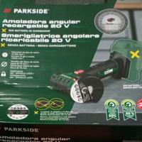 Smerigliatrice 20v parkside 