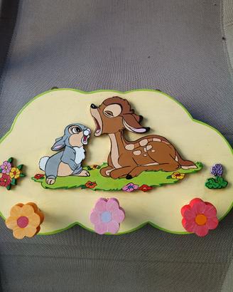 Attaccapanni da muro cameretta