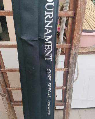 pesca canna daiwa speciale borsone sunset completo