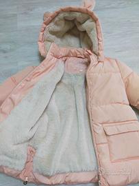 Giubbotto bambina con pelliccia