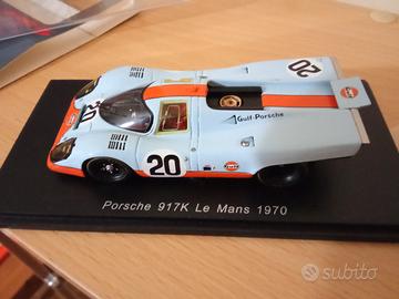 Porsche 917 gulf le mans Spark 1/43 Steve McQueen 