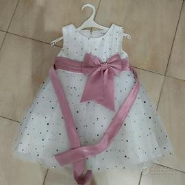 Abito da cerimonia bimba 4 anni