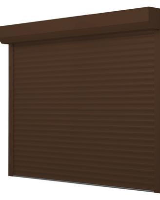 Portone garage avvolgibile 250x300cm RAL 8019