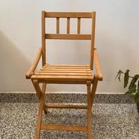 Sedia pieghevole da campeggio