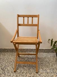 Sedia pieghevole da campeggio
