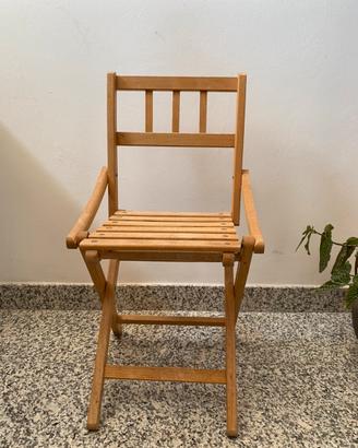 Sedia pieghevole da campeggio