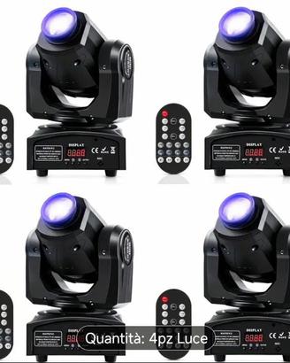  3 Tre per teste mobili 450 Watt dj animazione