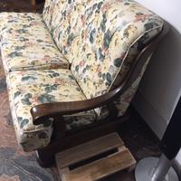 divano 3 posti in massello 