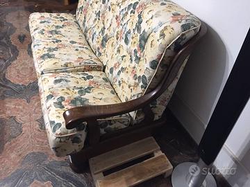 divano 3 posti in massello 