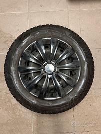 4 cerchi 14” con copri e pneum inv