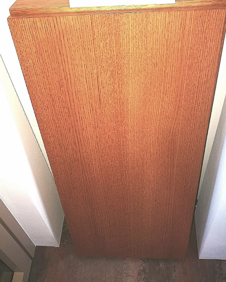 Cassonetto per tapparella in legno nuovo