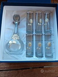 servizio bicchieri vintage 
