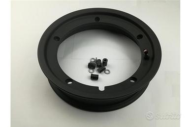 Cerchio tubeless SIP 2.10x10",nero per Vespa 50-1