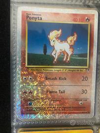 Carta pokemon ponyta holo
