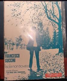 FRANCESCO GUCCINI - L'ISOLA NON TROVATA - SPARTITO