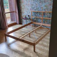 letto Ikea Delsev 140x200 legno massello 